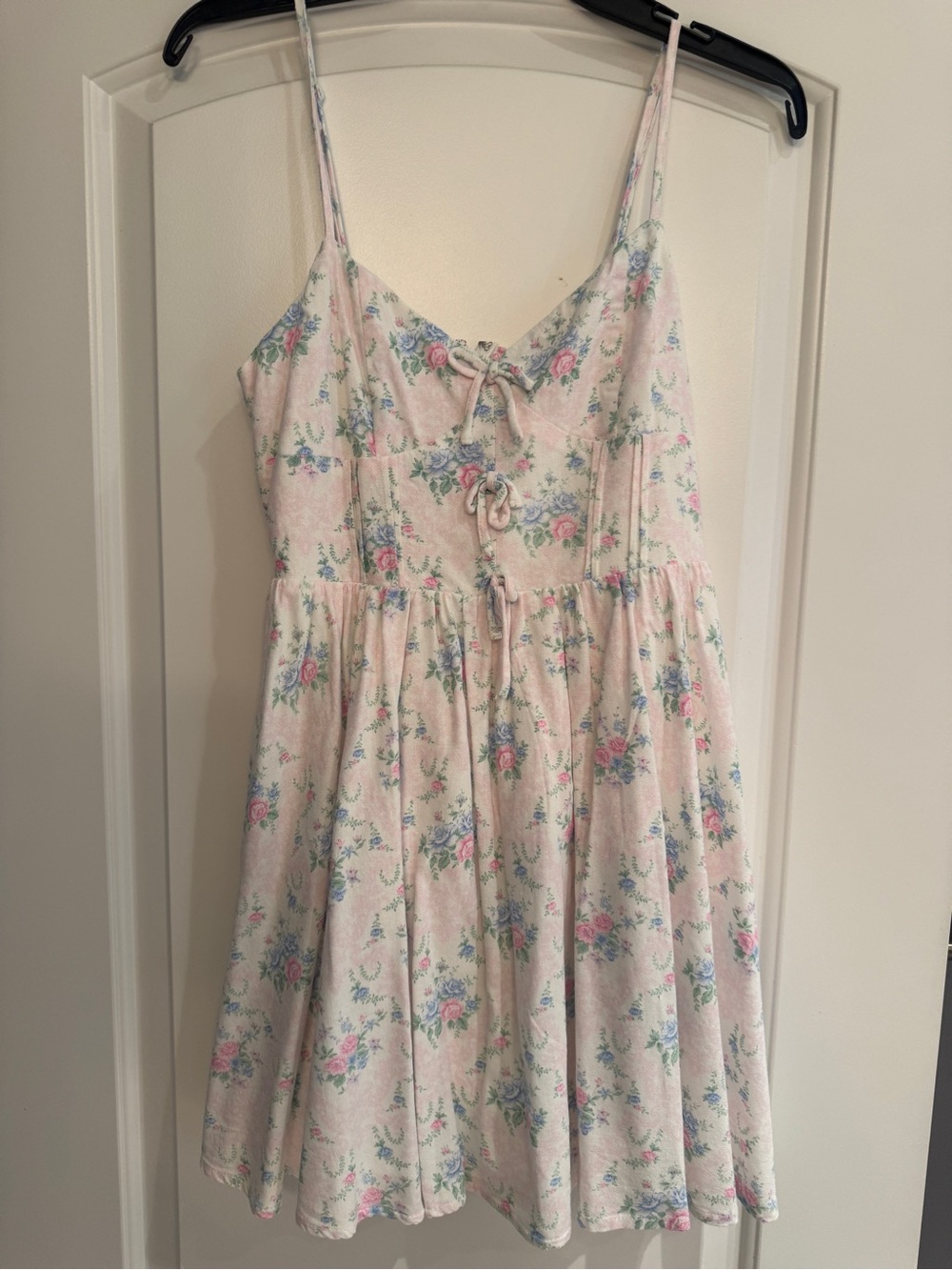 Altar'd State Pink Floral Mini Dress size M